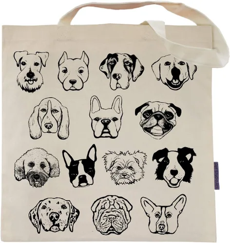 Vista 20 de Pet Studio Art Bolso de mano divertido para perros Todos los perros