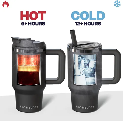 Vista 5 de Frost Buddy Thicc Buddy - Vaso aislado de 16 onzas (amor americano)