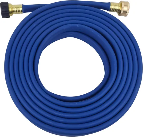 Vista 11 de Manguera de remojo de goma resistente de 1/2 pulgada x 25 pies, manguera de agua de goteo con 70% de ahorro de agua, perfecta para camas de flores