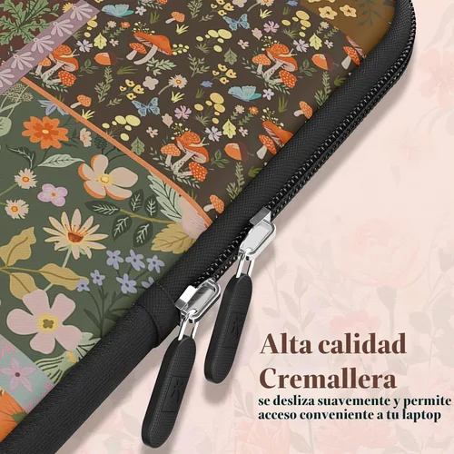 Vista 5 de iCasso - Funda para MacBook Air de 13 a 13.6 pulgadas, M5-M1, color marrón Rompecabezas marrón