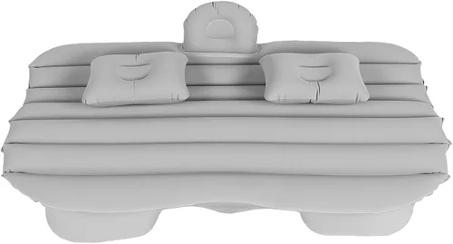 Vista 10 de Car Air Mattress Back Seat 53.15 x 33.46in PVC Flocking (Black)