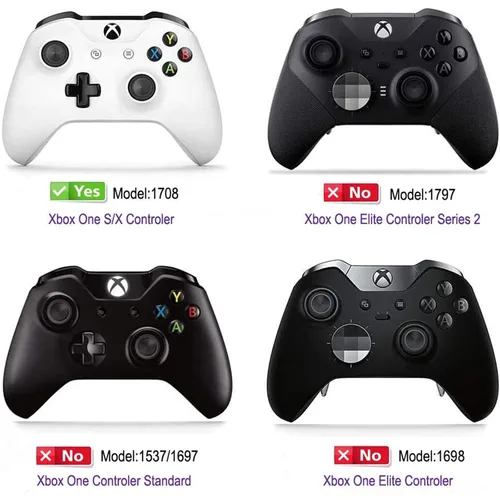 Vista 7 de 31 Pieces Replacement Game Controller Kit Thumbsticks Grips Cover Joystick LB RB Bumpers Triggers ABXY Buttons Headphone Jack Plug Port Screwdriver