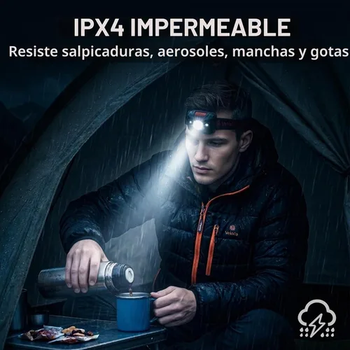 Vista 7 de Vekkia Luces LED para faros delanteros ultra brillantes, 5 modos