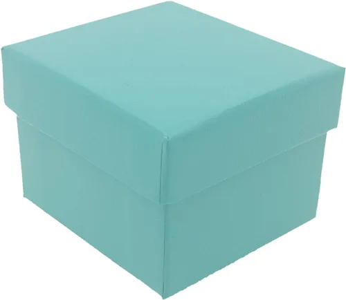 Vista 4 de 888 Display USA Caja de joyería ultra elegante azul verde azulado Caja de anillo perfecta para esa persona especial. Lujosa caja de regalo