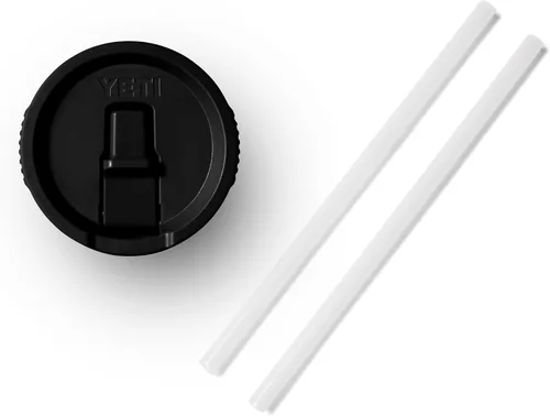 Vista 9 de YETI Rambler - Taza de viaje de 20 onzas con tapa abatible con popote, acero inoxidable, aislada al vacío, a prueba de fugas, apta para portavasos