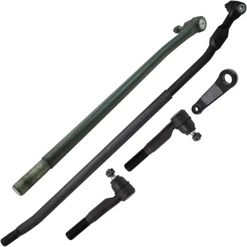 Vista 296 de TRQ Kit de dirección delantera con barra de acoplamiento de fuelle de piñón y cremallera compatible con Toyota Echo 2000-2005