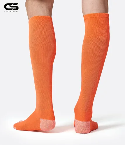 Vista 3 de CS CELERSPORT Paquete de 23 calcetines de béisbol y sóftbol para fútbol, hasta la rodilla, sobre la pantorrilla, calcetines deportivos