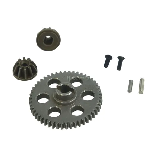 Vista 5 de HBX parte 90203 máquina de acero engranaje estímulo+piñones de accionamiento para Haiboxing 1/12 sin escobillas RC Truck 901A Desert Truck) 903A 905A