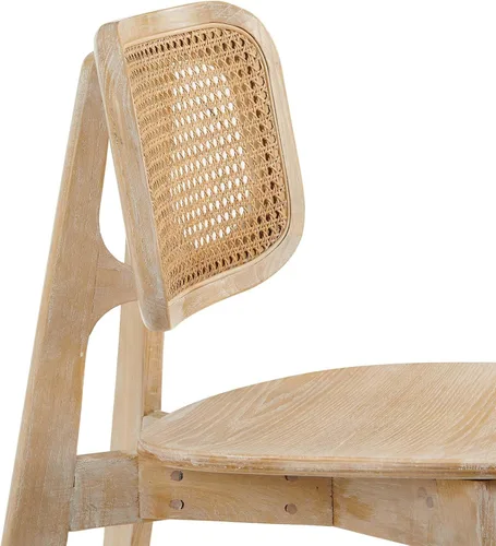 Vista 7 de Modway EEI-4645-GRY Habitat - Silla auxiliar de comedor de madera, color gris