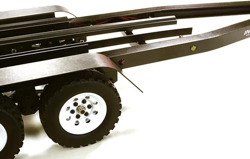 Vista 3 de Integy Kit de remolque de barco de doble eje de aleación mecanizada para escala 1/10 RC 26.378x7.480x6.299 in