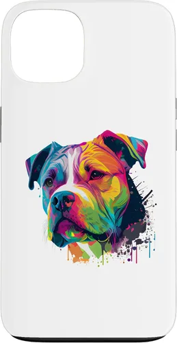 Vista 7 de Colorful American Bulldog American Bully Men Women Case for iPhone 17