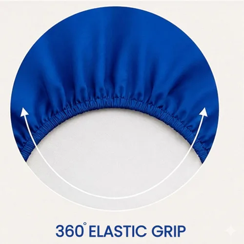 Vista 168 de Sábana bajera ajustable de lujo suave de 600 hilos, 100% algodón egipcio, sábana bajera ajustable individual con elástico alrededor, se adapta a
