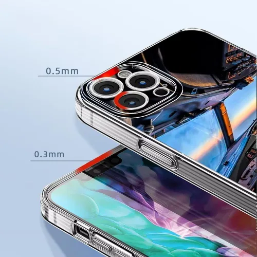 Vista 4 de Funda de teléfono compatible con iPhone SE 3rd/2nd/8/7 Flying Pilot Captain Co Plane Cockpit Airplane Europe a prueba de golpes suave a rayas