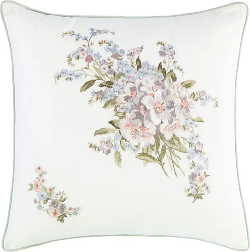 Vista 7 de Laura Ashley - Juego de edredón matrimonial, ropa de cama de algodón reversible con fundas a juego y falda de cama, elegante decoración del hogar