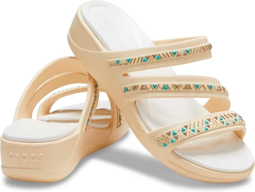 Vista 6 de Crocs Sandalias Boca adornadas con tiras para mujer Sandalias