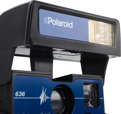 Vista 8 de Polaroid Cámara de película instantánea azul 636