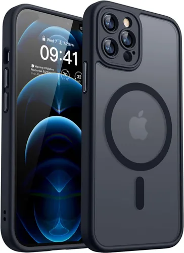 Vista 69 de CANSHN Funda magnética compatible con iPhone Air (6.5 pulgadas), mejorada [protección completa de la cámara] [compatible con Magsafe]