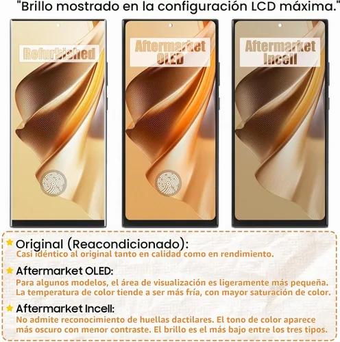Vista 3 de InCell Note 10 Plus pantalla cd (sin función de huellas dactilares) Reemplazo de pantalla para Samsung Galaxy Note 10 Plus con Aura Black Frame