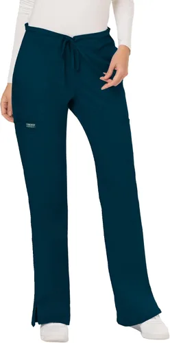 Vista 20 de Cherokee - Pantalones quirúrgicos elásticos Workwear Revolution WW120 para mujer, suaves y con cordón ajustable Negro