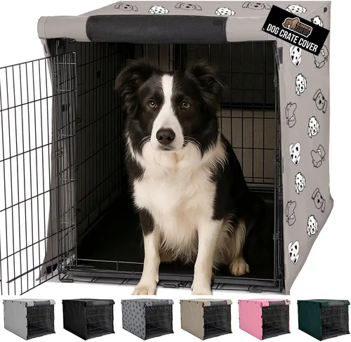 Vista 20 de GORILLA GRIP - Fundas para jaula de perro, cubierta de alambre para perrera Compatible con jaulas para perros de Amazon Basics, cubierta