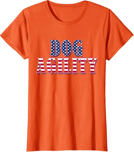 Vista 40 de Dog Agility American Flag - Camiseta de agilidad para perros, Negro