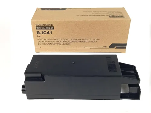 Vista 2 de Vivid Colors Depósito de residuos de la caja del mantenimiento del VC compatible para SG400 SG500 SG800 SG1000 MT GC41
