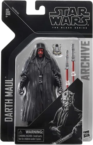 Vista 3 de STAR WARS The Black Series Archive Darth Maul - Figura de escala de 6 pulgadas