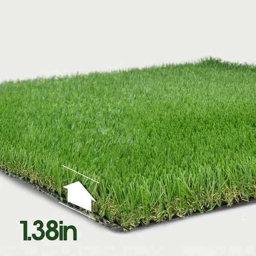 Vista 3 de ALTRUISTIC Césped artificial de césped artificial de 3 x 5 pies, 70 onzas de césped sintético realista para mascotas, jardín, jardín, césped