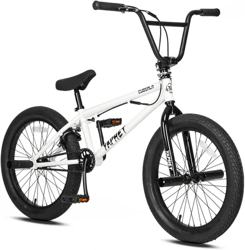 Vista 17 de cubsala Freestyle BMX Bike, 20 Inch Yaphet Bicycle for Teen Beginner and Adult Riders, Bike with Hi-Ten Steel Frame, Multiple