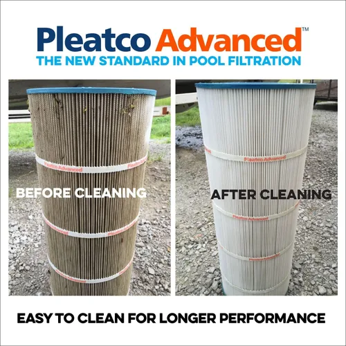 Vista 8 de Pleatco PWK30-EC Reemplazo del cartucho de filtro de spa para Unicel: C-6330, Filbur: FC-3915, OEM números de pieza: 31489, blanco