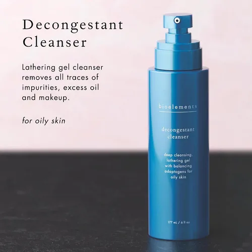 Vista 3 de Bioelements Descongestionante Cleanser - 6 onzas líquidas - Limpiador de gel espumante para piel grasa, vegano, sin gluten