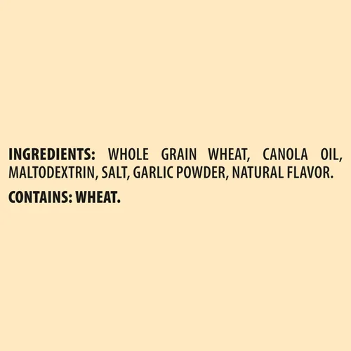 Vista 3 de Triscuit galletas de trigo integral de grano entero con sabor a ajo tostado, 6 cajas de 8.5 onzas cada una