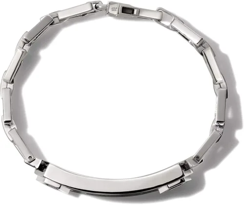 Vista 2 de Bulova Mens Precisionist Stainless Steel Tuning Fork Chain Link ID Bracelet