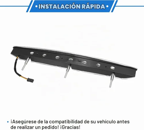 Vista 7 de Tercera luz de freno compatible con BMW Z4 E85 transparente
