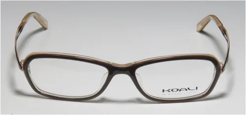 Vista 3 de MOREL Koali 7127k Simple Elegant Optical European Eyeglass Frame/Glasses Premium Marrón oscuro y claro