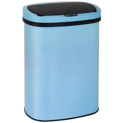 Vista 9 de Basurero automático de 13 galones para cocina con tapa, bote de basura sin contacto con sensor de movimiento - higiénico, control de olores