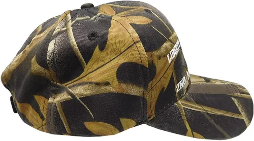 Vista 6 de Liberty Or Death 2nd Enmienda 1791 - Gorra de béisbol bordada ajustable de camuflaje de árbol real, Multi