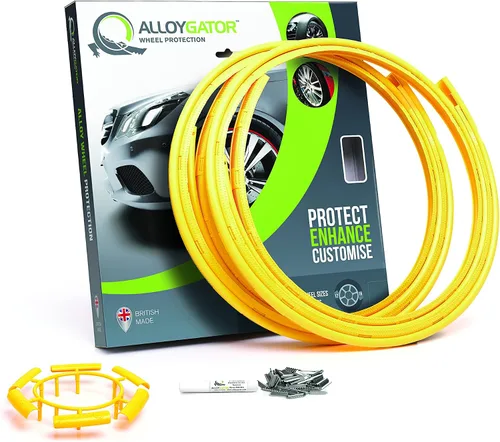 Vista 8 de AlloyGator Protector de Llanta Dorado para Ruedas de Automóvil (Se Adapta a Ruedas de 12-24" de Diámetro) - Paquete de 4 Protectores de Rueda