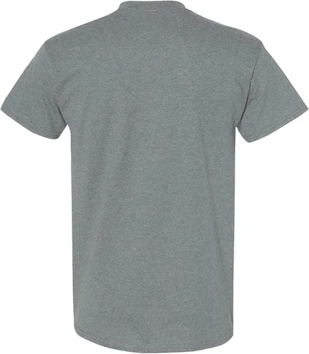 Vista 2 de zerogravitee Camiseta de manga corta para adulto con emblema de los marines Jaspeado oscuro