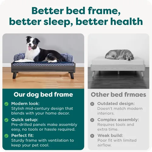Vista 6 de Furhaven Pet – Sofá de felpa ortopédica para perro, cama con forma de L, tumbona ergonómica con contorno de cuna, cama para perros y gatos, varios