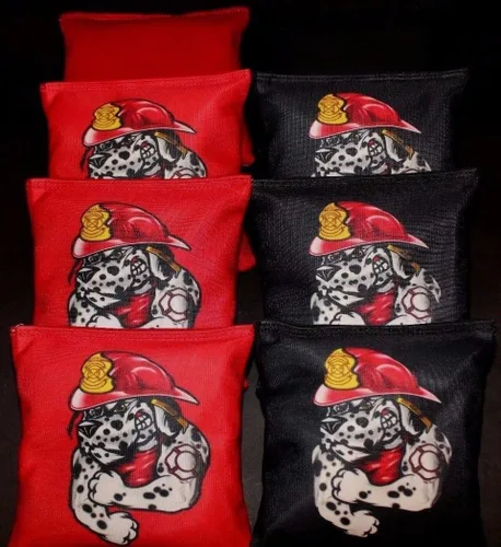 Vista 2 de Custom Shark Attack Submarine Set of 8 Regulation Cornhole Bags B40