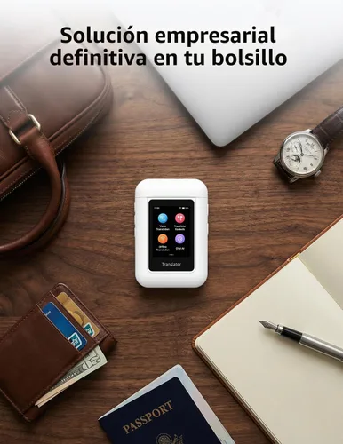 Vista 9 de ANFIER Auriculares de traducción A8 con ChatGPT integrado, no necesita Blanco