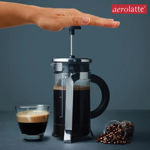 Vista 4 de aerolatte Cafetera de prensa francesa, prepara 3 porciones, 12 onzas