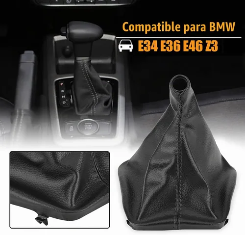 Vista 5 de Funda para palanca de cambios, palanca de cambios para el conductor de la mano izquierda, para E34, E36, E46, Z3