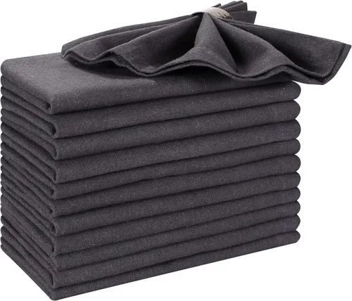 Vista 13 de Hausattire Servilletas reutilizables lavables 100% algodón de 18 x 18 pulgadas, servilletas de mesa para Acción de Gracias, Navidad, otoño