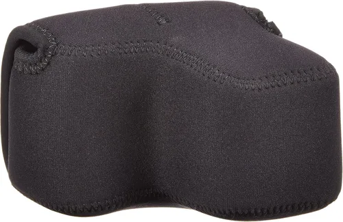 Vista 8 de OP/TECH USA Soft Pouch – Estuche compacto para cámara digital, bolsa ligera para accesorios, elegante funda de neopreno para DSLR, perfecta