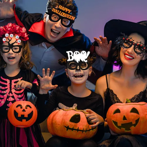 Vista 4 de AEAHALY Halloween Eyeglasses for Party Favor