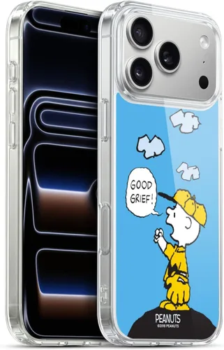 Vista 42 de Head Case Designs Funda de gel suave con licencia oficial de Peanuts Autumn Charlie Brown compatible con Apple iPhone 7 Plus/iPhone 8 Plus