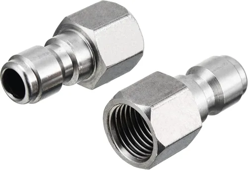 Vista 4 de RIDGE WASHER Acopladores para lavadora a presión, enchufe de conexión rápida de 1/4, paquete de 2