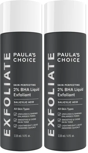 Vista 12 de Paula's Choice SKIN PERFECTING 2% BHA Liquid Exfoliant with Salicylic Acid, Facial Polish for Pores, Wrinkles & Fine Lines, Suitable for